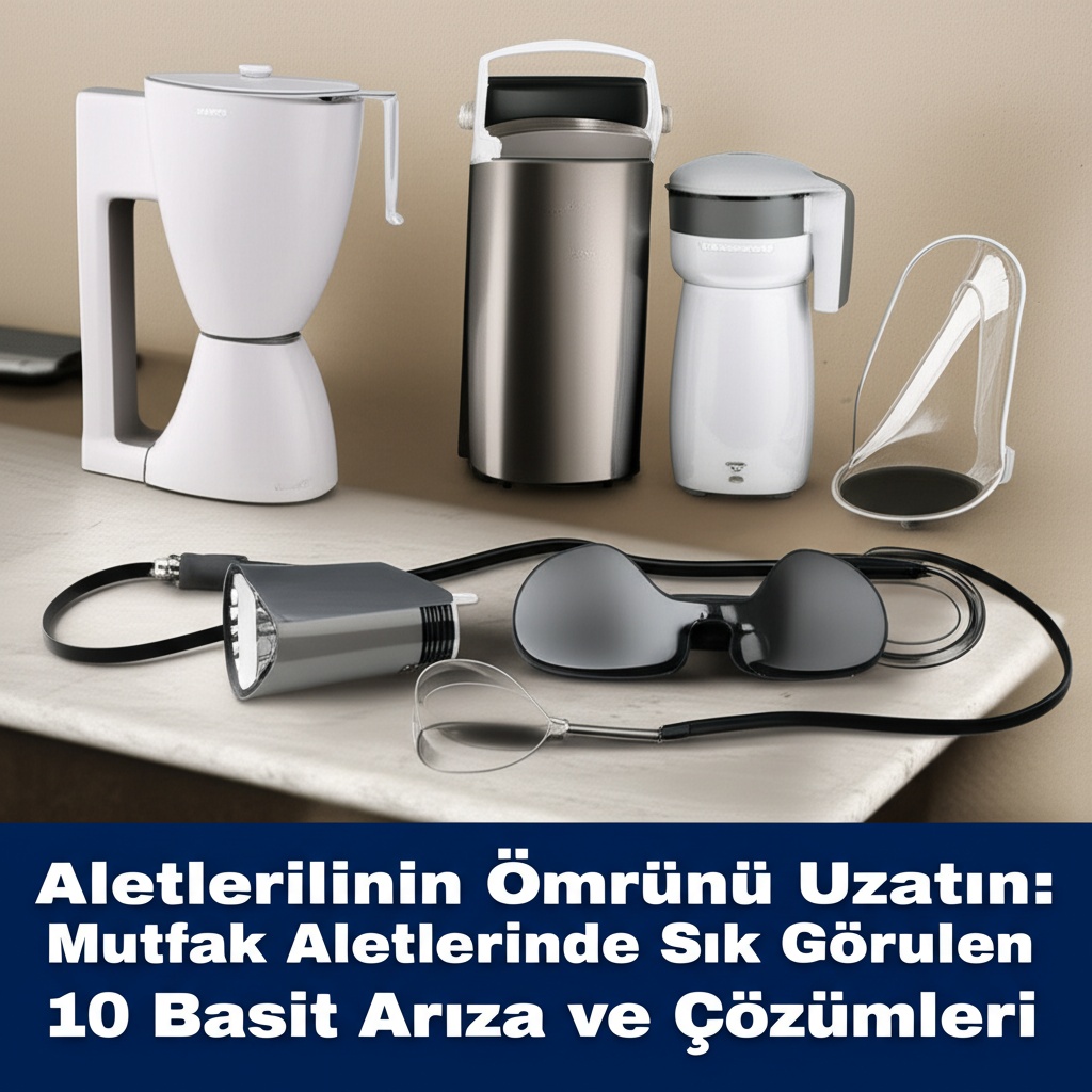 Aletlerinizin Ömrünü Uzatın: Mutfak Aletlerinde Sık Görülen 10 Basit Arıza ve Çözümleri