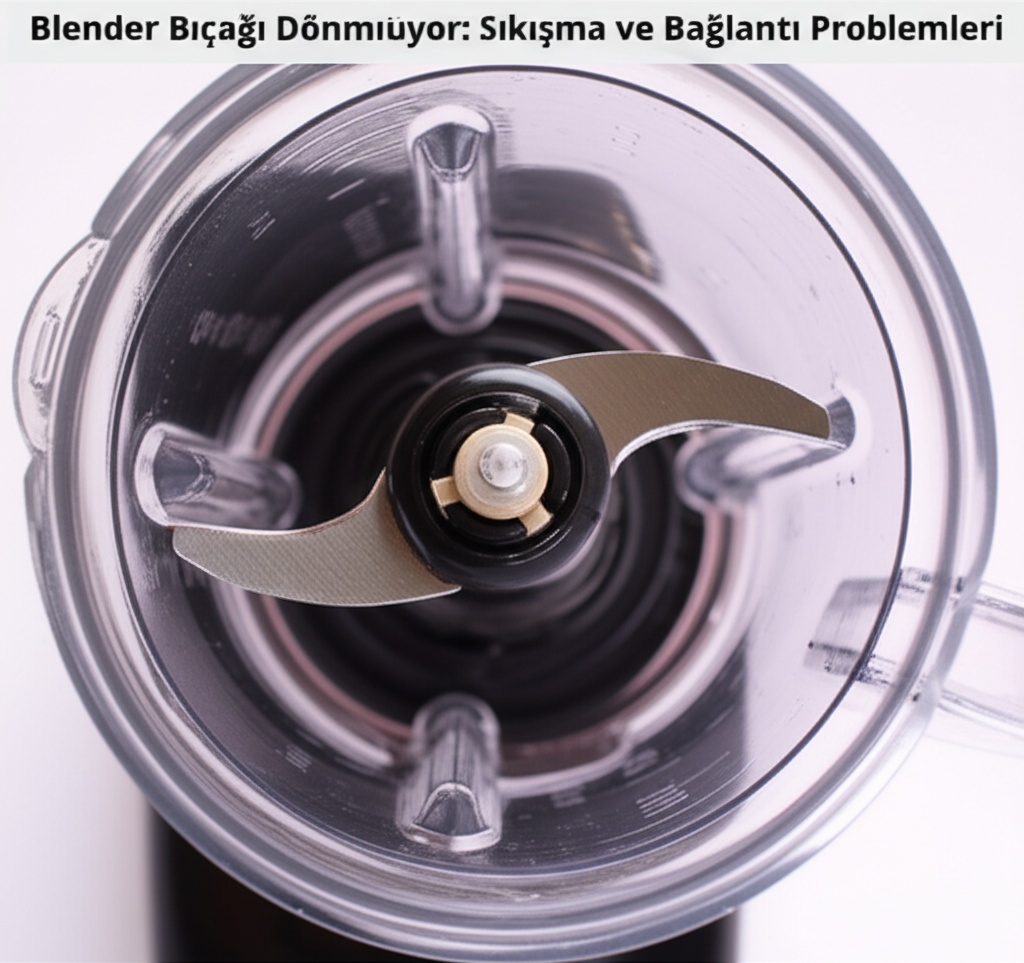 Blender Bıçağı Dönmüyor: Sıkışma ve Bağlantı Problemleri