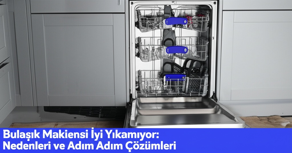 Bulaşık Makinesi İyi Yıkamıyor: Nedenleri ve Adım Adım Çözümleri