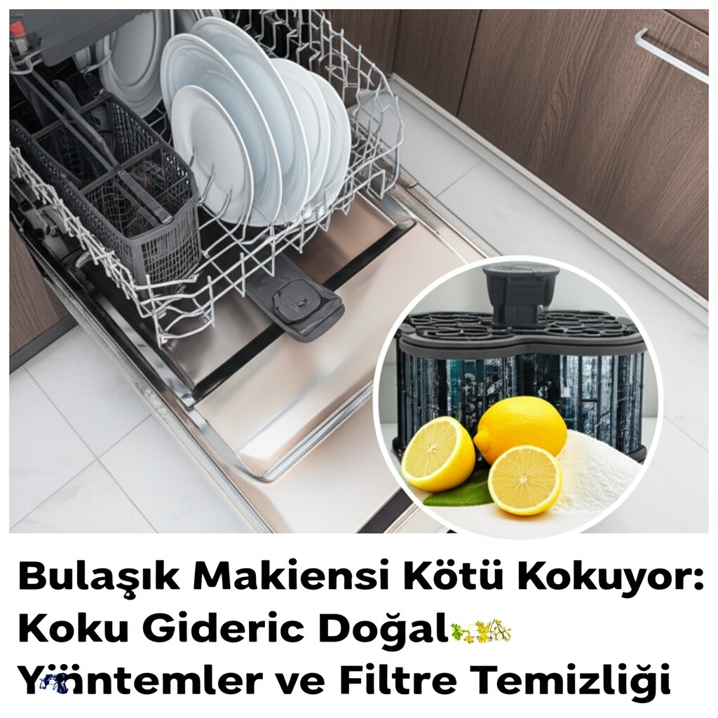 Bulaşık Makinesi Kötü Kokuyor: Koku Giderici Doğal Yöntemler ve Filtre Temizliği