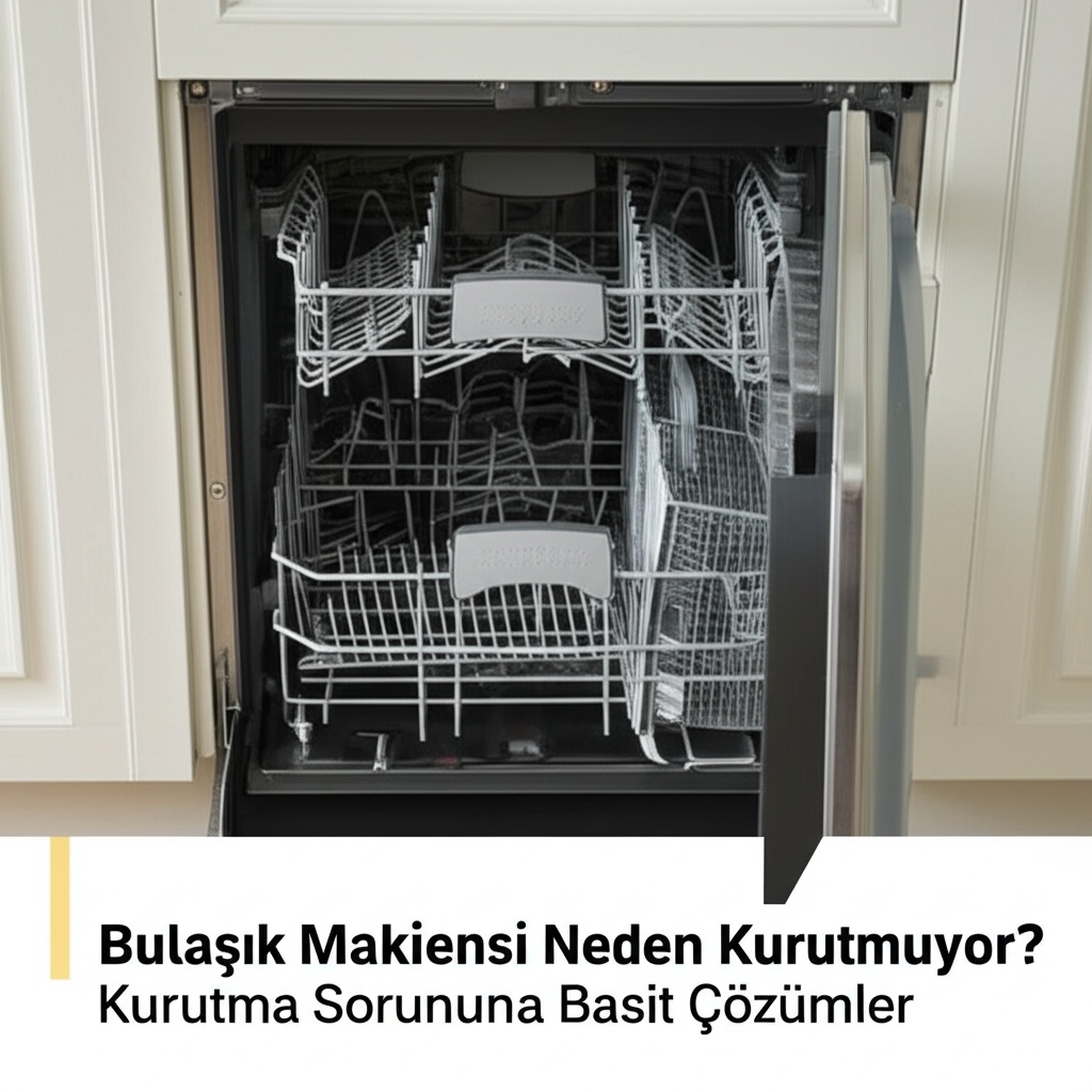 Bulaşık Makinesi Neden Kurutmuyor? Kurutma Sorununa Basit Çözümler