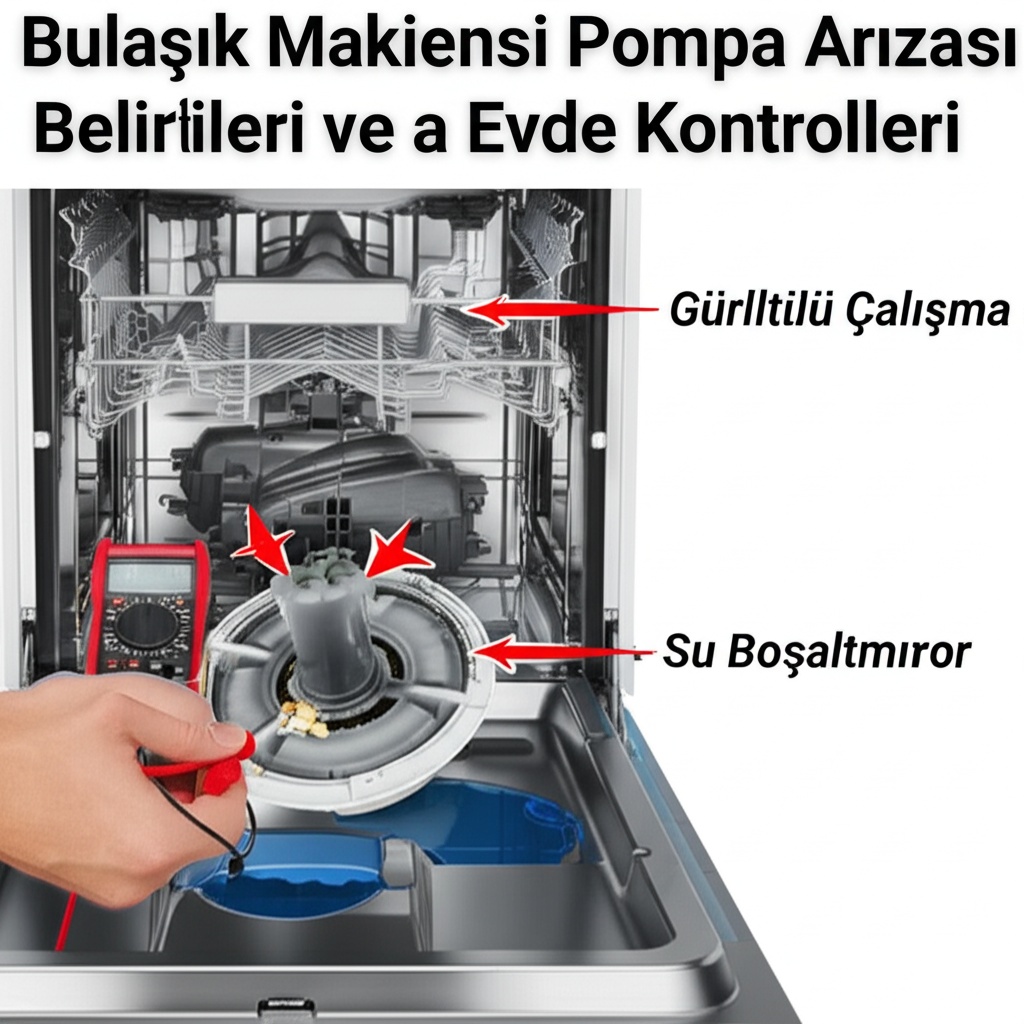 Bulaşık Makinesi Pompa Arızası Belirtileri ve Evde Kontrolleri