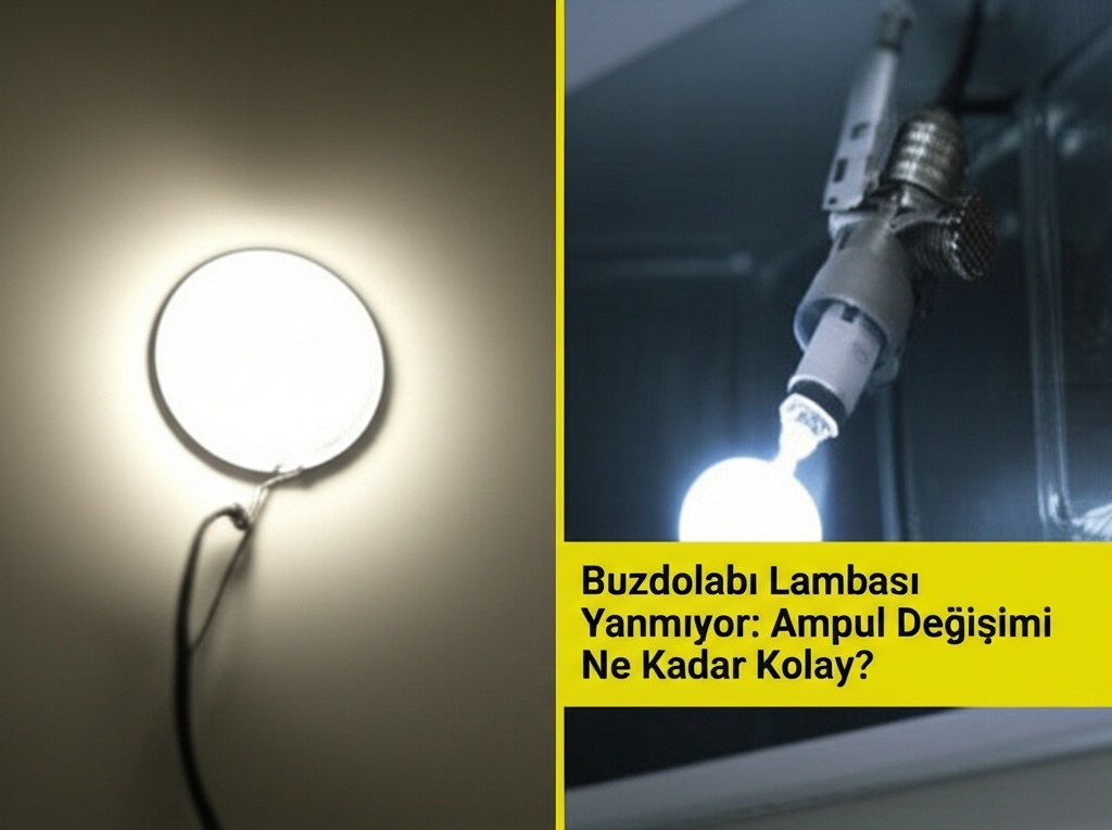 Buzdolabı Lambası Yanmıyor: Ampul Değişimi Ne Kadar Kolay?