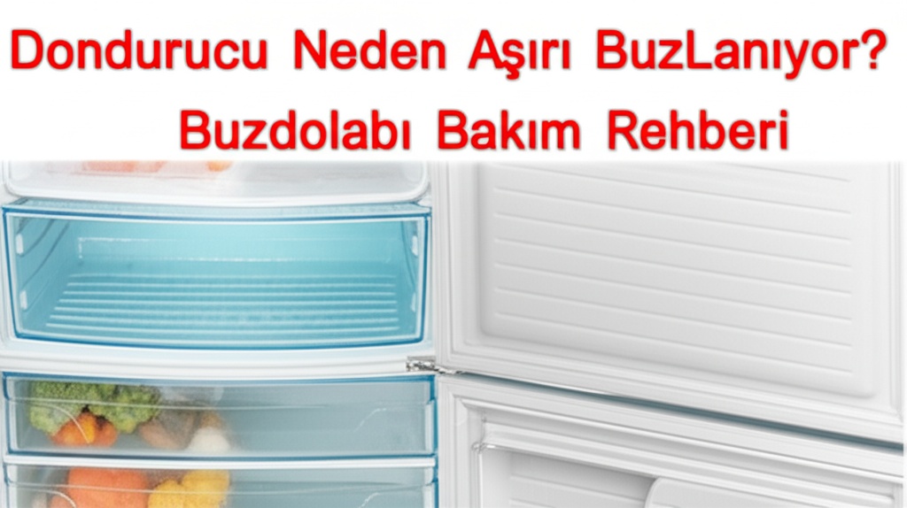 Dondurucu Neden Aşırı Buzlanıyor? Buzdolabı Bakım Rehberi