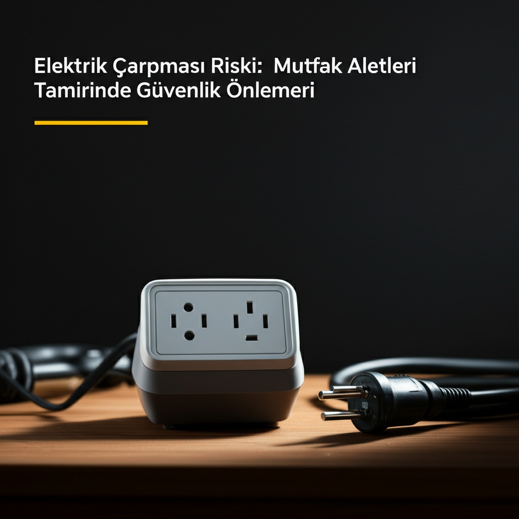Elektrik Çarpması Riski: Mutfak Aletleri Tamirinde Güvenlik Önlemleri