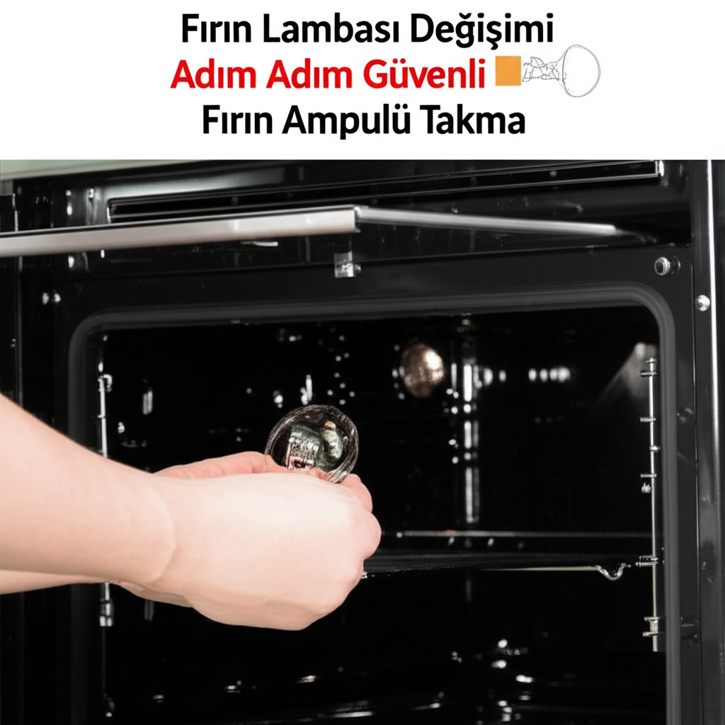 Fırın Lambası Değişimi: Adım Adım Güvenli Fırın Ampulü Takma