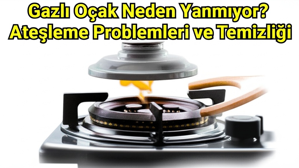 Gazlı Ocak Neden Yanmıyor? Ateşleme Problemleri ve Temizliği