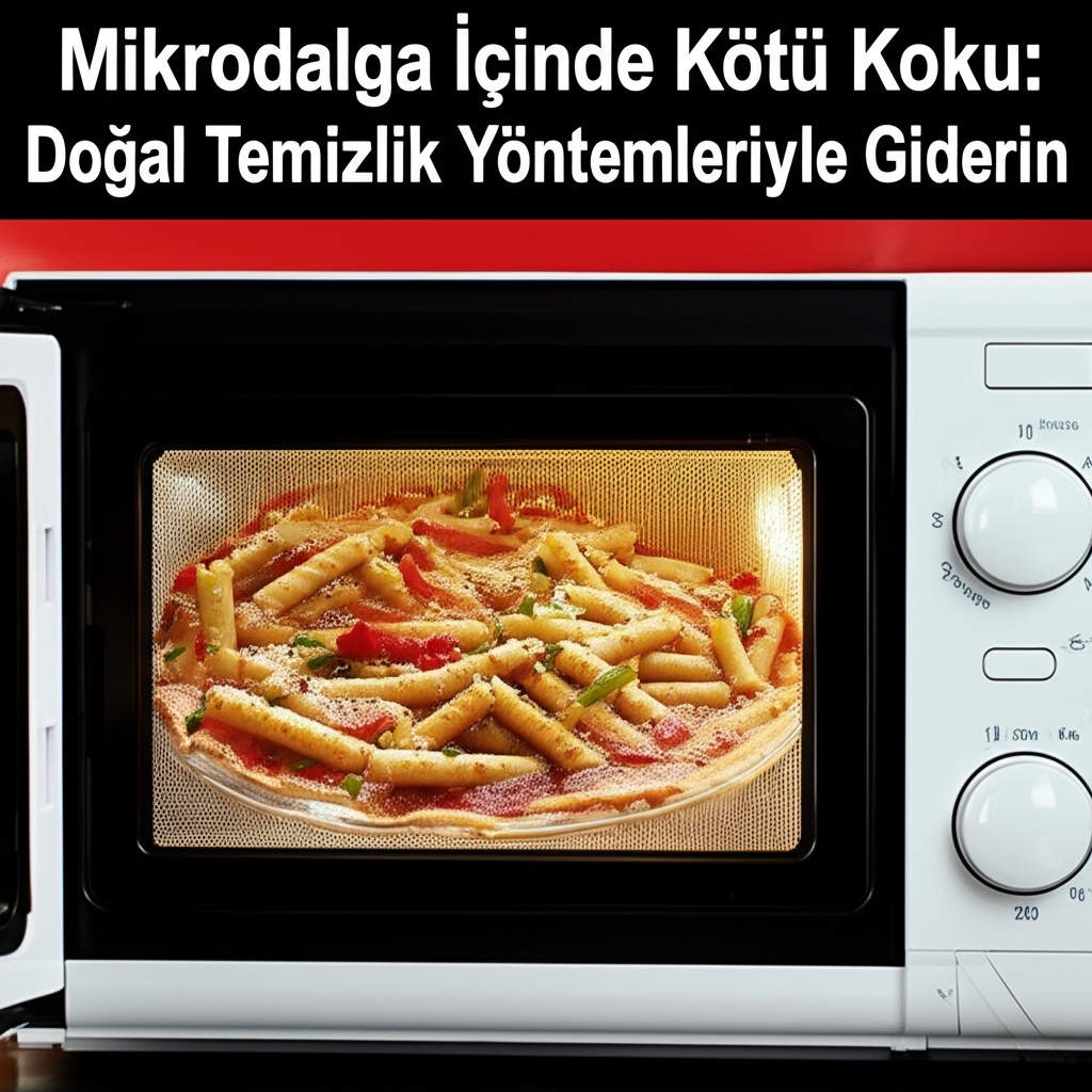 Mikrodalga İçinde Kötü Koku: Doğal Temizlik Yöntemleriyle Giderin