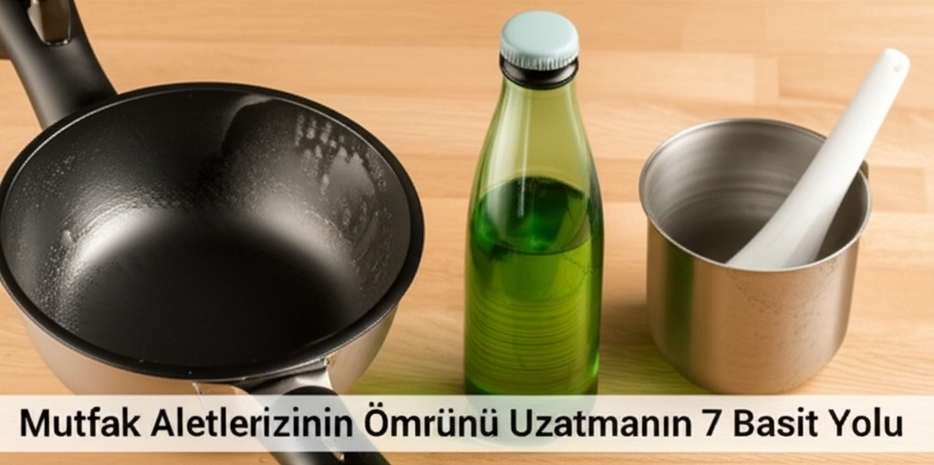 Mutfak Aletlerinizin Ömrünü Uzatmanın 7 Basit Yolu