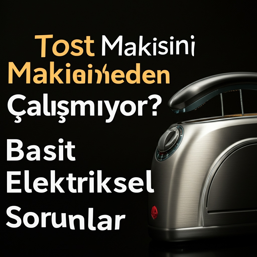 Tost Makinesi Neden Çalışmıyor? Basit Elektriksel Sorunlar